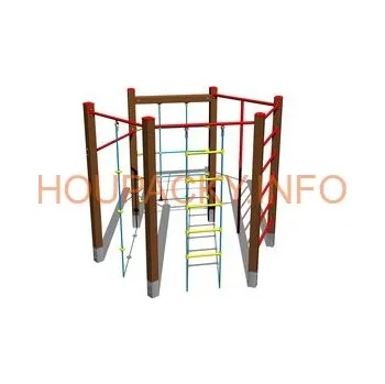 Doplněk pro dětské hřiště Šplhací sestava SS601K - celokovová