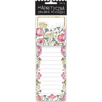 Set školních potřeb Zakładka magnetyczna Polne Kwiaty
