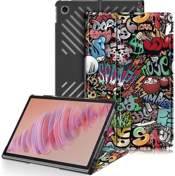 Pouzdro na tablet VSECHNONAMOBIL 82651 ART Zaklápěcí pouzdro pro Lenovo Tab Plus 11.5 GRAFFITI