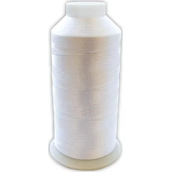 Nit Vyšívací nit bílá - 1ks velký kón ( 5000m )