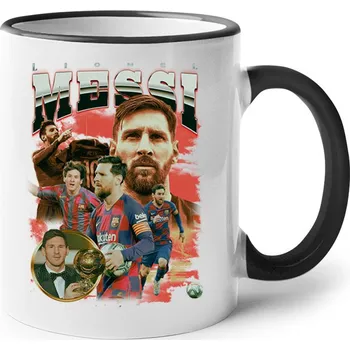 Keramický hrnek Lionel Messi - FC Barcelona 2658 330 ml černý
