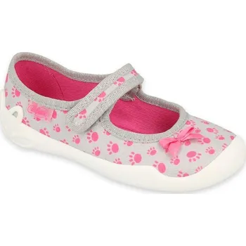 Dívčí bačkory Dívčí balerínky BEFADO BLANCA 114X478 Velikost: 26