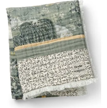 Dětská deka ELODIE DETAILS Bavlněná deka William Morris Owl & Willow