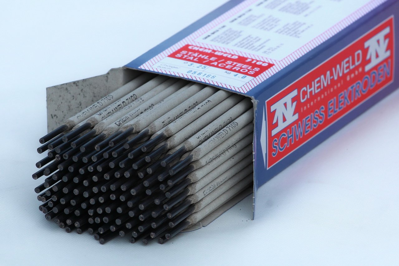 Elektroda na ocel, ocelolitinu, na rez, olej, pozink CHEM-WELD 7100 Balení: kg, Průměr: 2,5 mm