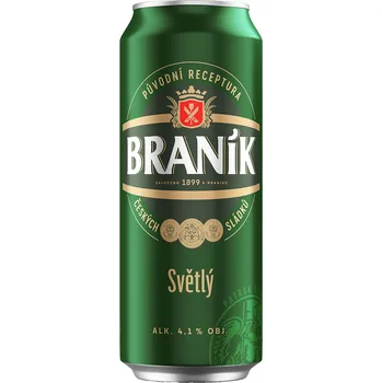 Pivo Braník světlé výčepní 24x0,5l