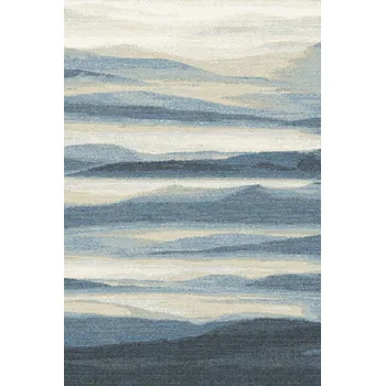 Koberec Vlněný koberec Agnella Calisia Elidu Světle Modrý - 160 x 240 cm