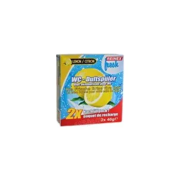 WC čistič WC deo náplň 2ks vůně Citron Reinex