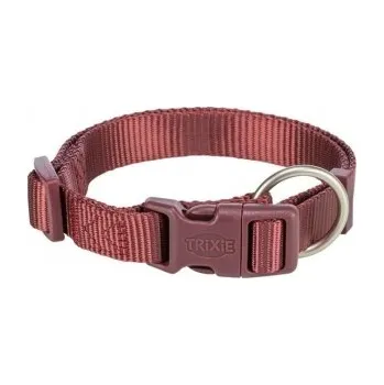 Obojek pro psa Nylonový obojek PREMIUM, sangria 15-25cm × 10mm