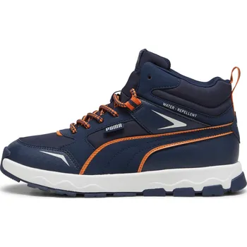 Chlapecké tenisky Dětské Vysoké boty PUMA EVOLVE TRAIL JR 39764402 – Tmavě modrá 37