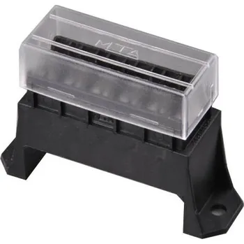 Autopojistky pojistkové pouzdro pro 6ks plochých pojistek MTA