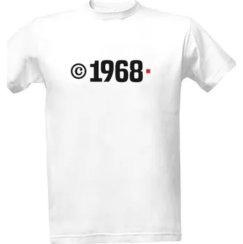 Tričko s potiskem Copyright 1968 Unikát pánské