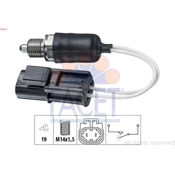 Spínač - světlo zpátečky FACET (7.6314)