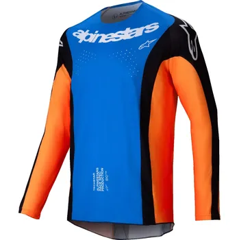 Moto dres Dres techstar melt, alpinestars (oranžová/modrá, vel. l)
