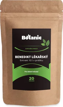 Přírodní produkt Botanic Benedikt lékařský extrakt 10:1 v prášku 20 g