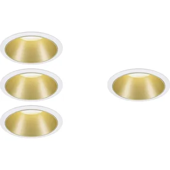 Bodové svítidlo Paulmann 4064161325903 vestavné svítidlo, LED, 26 W, bílá, zlatá, sada 4 ks
