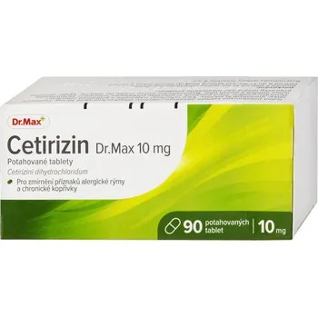 Lék na alergii Dr. Max Cetirizin 10 mg 90 tablet