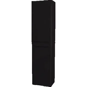 Koupelnový nábytek Koupelnová skříňka vysoká Devo Gloria 2.0 černá 40 x 172 x 33 cm GL2-S2DKLE40-1-F97
