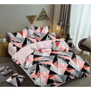 Povlečení TOTÁLNÍ VÝPRODEJ ! BAVLNĚNÉ POVLEČENÍ NA 1 POSTEL 140x200/70x90 cm - IVETA