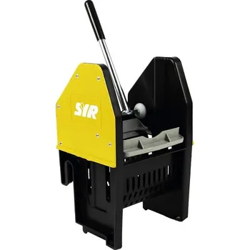 Úklidový vozík Ždímač mopů SYR T4 pro úklidový vozík, univerzální, žlutý