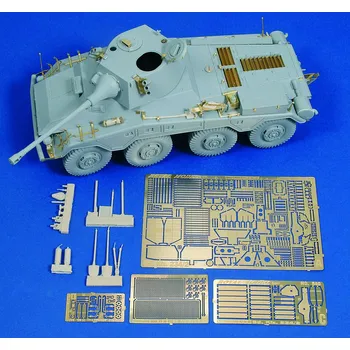 Plastikový model Royal Model 1/35 Sd. Kfz. 234/2 (for Dragon kit)