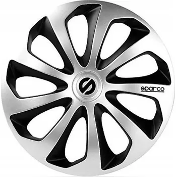 Poklice Sparco Sicilia CS5 černo-stříbrné