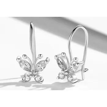 Náušnice Prosperk Náušnice motýlek z chirurgické oceli S4402