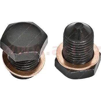 Auto-moto výpustný šroub olejové vany M14x1.5 L=15 mm, celk. délka = 26 mm