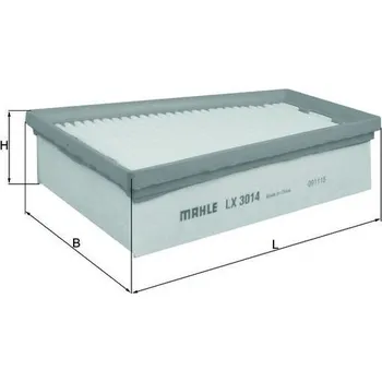 Vzduchový filtr Vzduchový filtr, , 165463884R, 7701071367, 8200820860, 8200885185, KNECHT, LX 3014