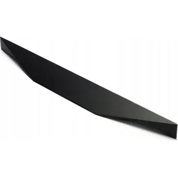 Nábytkové kování Rujzdesign úchytka 690.16 z nerezové oceli černá 128 mm