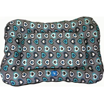 podložka na cvičení PROFIZOO Odolná Podložka Corado 95 modrá srdíčka (Spylon)