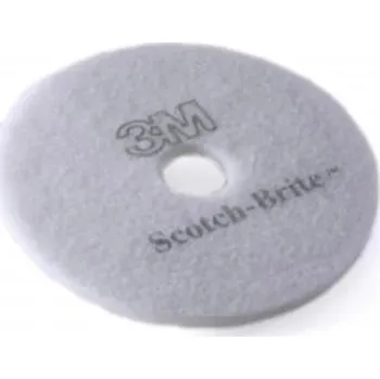 Podlahový mycí stroj Podlahový pad bílý 14" 3M (355 x 85 mm)