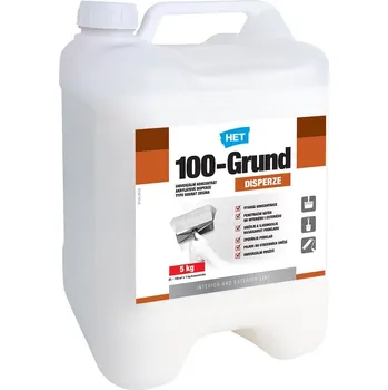 Penetrace HET 100-Grund koncentrát univerzální akrylátové disperze 5 kg