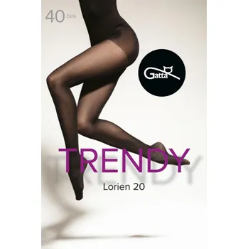 Dámské punčochy Gatta Lorien 20 barva:nero 5-XL