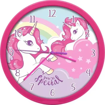 Hodiny Dětské hodiny Jednorožec 25 cm