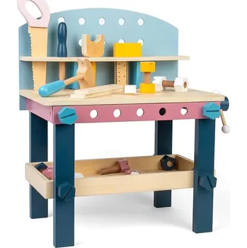 Dětská dílna Bigjigs Toys Dětský pracovní stůl s nářadím