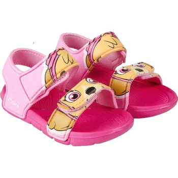 Chlapecké sandály SANDÁLE TLAPKOVÁ PATROLA Cer 3054 růžovo - malinové Velikost: 28-29