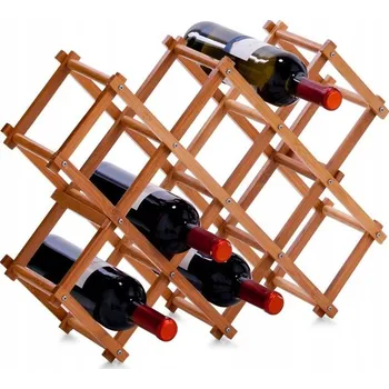 Stojan na víno Bambusový stojan na víno pro 10 lahví Zeller