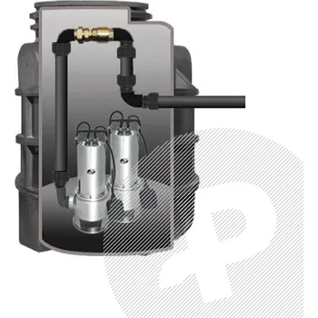 Zahrada AQUACUP | SUMOBOX 1000 - 2x BEST INOX 1100 AQ17345