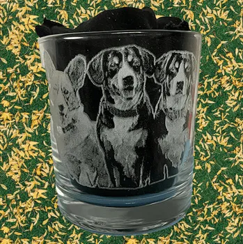 Sklenice JWD Gravírování na sklenice na whiskey, text na přání, 0,2 l Velikost: Sklenice - text