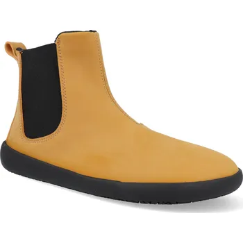 Dámská obuv Barefoot dámské kotníkové boty Ahinsa - Chelsea 2.0 pískové Velikost: 42