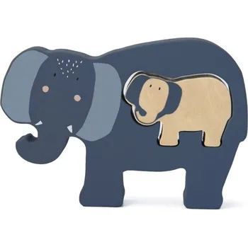 Dětské zboží TRIXIE Dřevěné baby puzzle Mrs. Elephant