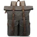 Tmavě zelený batoh Valmio Ceed 2.1 Army