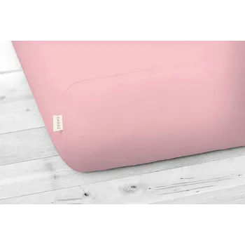 Prostěradlo DARRÉ Jersey prostěradlo - new collection růžové na výšku matrace do 20 cm Velikost: 220 x 200