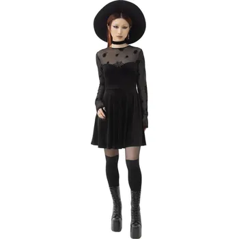 Dámské šaty šaty dámské KILLSTAR x BEETLEJUICE - Here Lies Beetlejuice - XXL