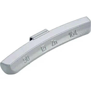 Sada na opravu pneumatiky Hofmann Power Weight 5164-0500-001 Vyvažovací závaží Typ 164, 50 g, zinek, stříbro - pro ocelové ráfky