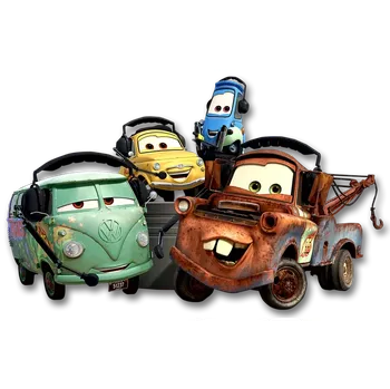 Nášivka NAŽEHLOVAČKA - Blesk McQueen parta