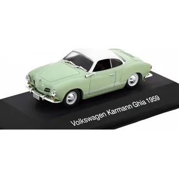 autíčko Volkswagen Karmann Ghia 1959 1:43 - DeAgostini časopis s modelem VW Karmann Ghia 1959 - kovový model