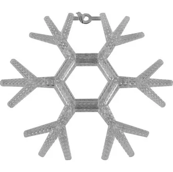 Venkovní osvětlení Appetitissime Vánoční LED dekorace - Vločka 50 cm (BLIKAJÍCÍ) Barva: Studená bílá