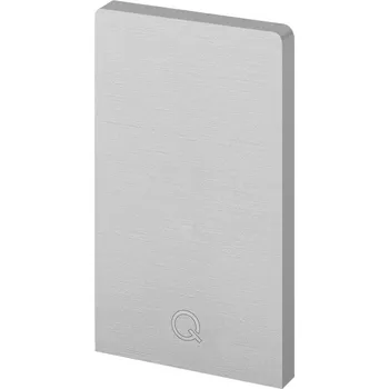 Koncové víčko, Easy Glass Up, horní montáž Koncové víčko, Easy Glass Up, horní montáž, levé a pravé, hliník, surový