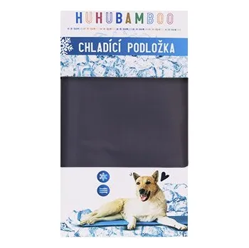 Pelíšek pro psa HUHUBAMBOO Chladící podložka S šedá